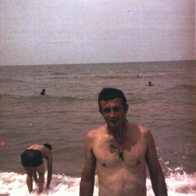 Glenn at the beach