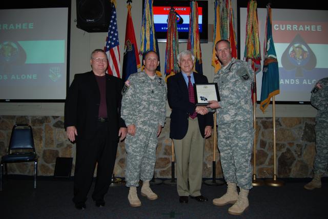 Capt. (Col Ret) Bob Seitz presented DMOR